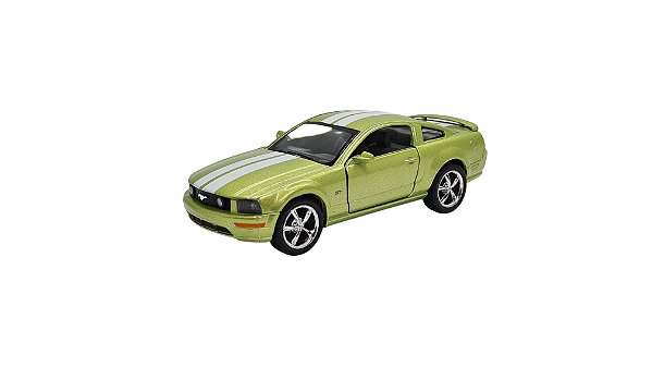 Miniatura Ford Mustang GT 2006 Verde 1:38