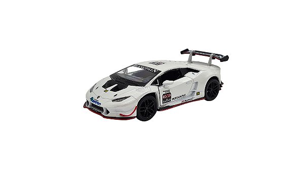 Miniatura Lamborghini Huracán Lp620-2 Trofeo Branco 1:36