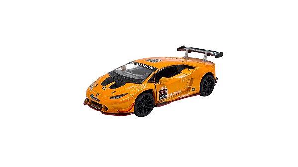Miniatura Lamborghini Huracán Lp620-2 Trofeo Laranja 1:36