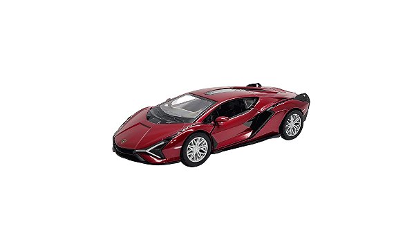 Miniatura Lamborghini Sian FKP 37 Bordô 1:40