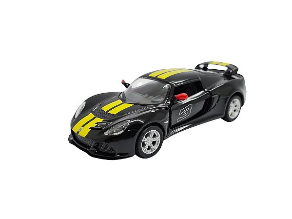 Miniatura Lotus Exige S 2012 Preto Metal 1:32