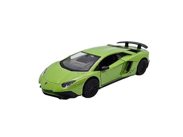 Miniatura Lamborghini Aventador Sv 2015 Verde Metal 1:36