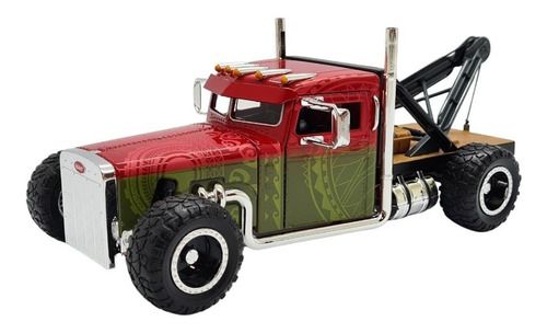 Miniatura Peterbilt Custom Guincho Velozes E Furiosos 1:24