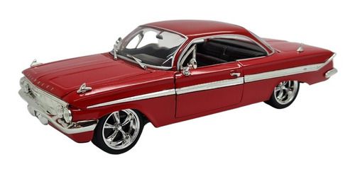 Miniatura Chevy Impala Vermelho Velozes E Furiosos Jada 1:24