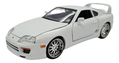 Miniatura Toyota Supra 1995 Branco Velozes E Furio Jada 1:24