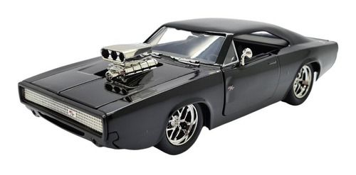 Miniatura Dodge Charger Rt Preto Velozes E Furioso Jada 1:24
