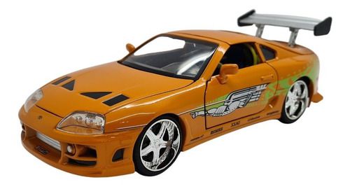Miniatura Toyota Supra Velozes E Furiosos 1:24 Jada