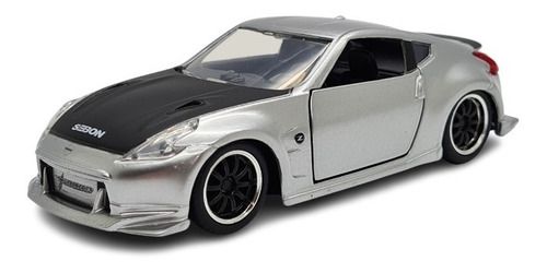 Miniatura Velozes E Furiosos Nissa 370z Prata Jada 1:32