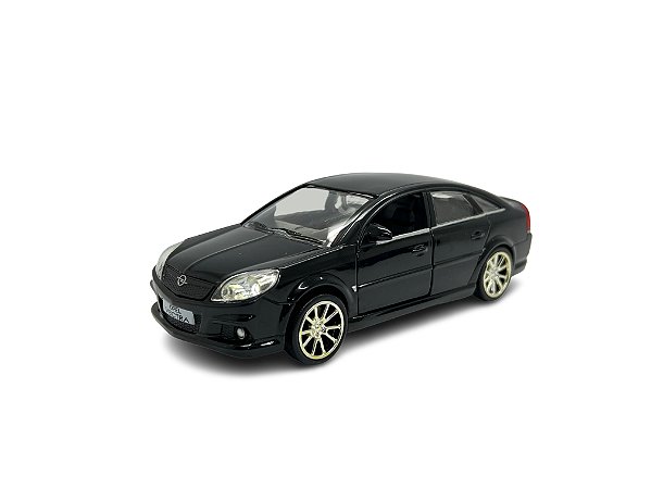 Miniatura Opel Vectra Preto  Acende Luz e Som 1:32
