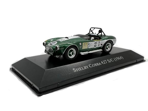 Miniatura Shelby Cobra 427 1964 Coleção American Nº45 1/43