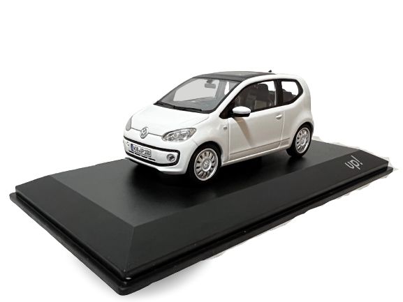Miniatura Volkswagen Up Branco Metal 1:43