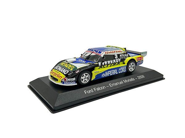 Miniatura Nascar Ford Falcon Emanuel Moriatis 2009 1:43