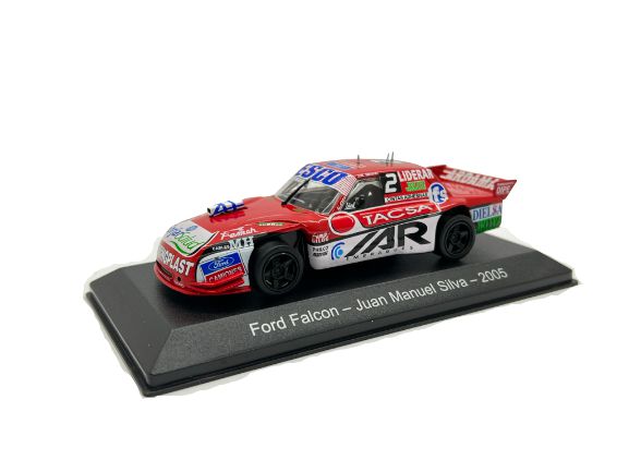 Miniatura Nascar Ford Falcon Juan Manuel Silva 2005 1:43