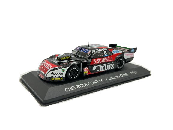 Miniatura Nascar Chevrolet Chevy Guillermo Ortelli 2016 1:43