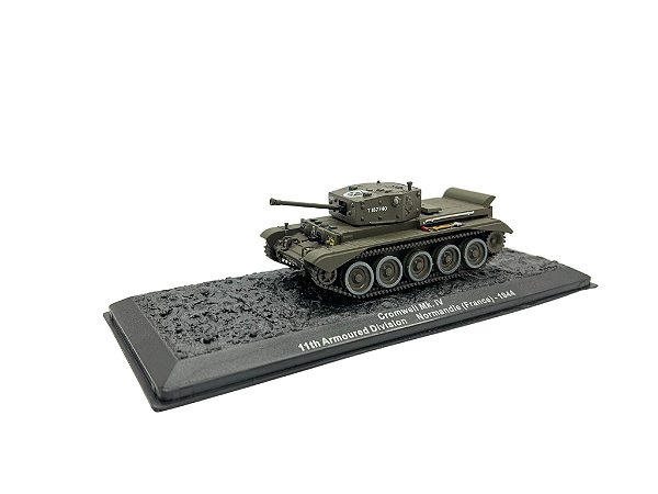 Miniatura Caminhão Tanque De Guerra Nº 27 Cromwell 1944 1:72
