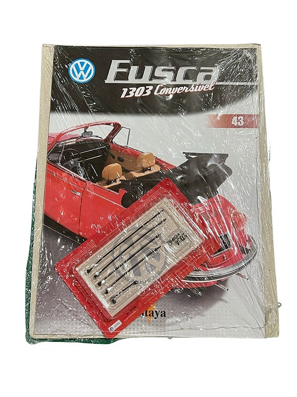 Fascículo Nº 43 Volkswagen Fusca 1303 1:8 Altaya