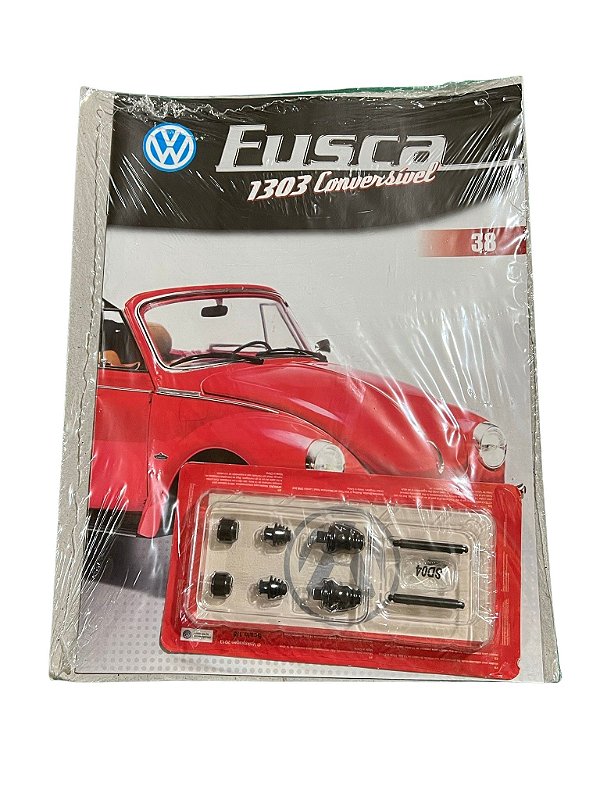 Fascículo Nº 38 Volkswagen Fusca 1303 1:8 Altaya