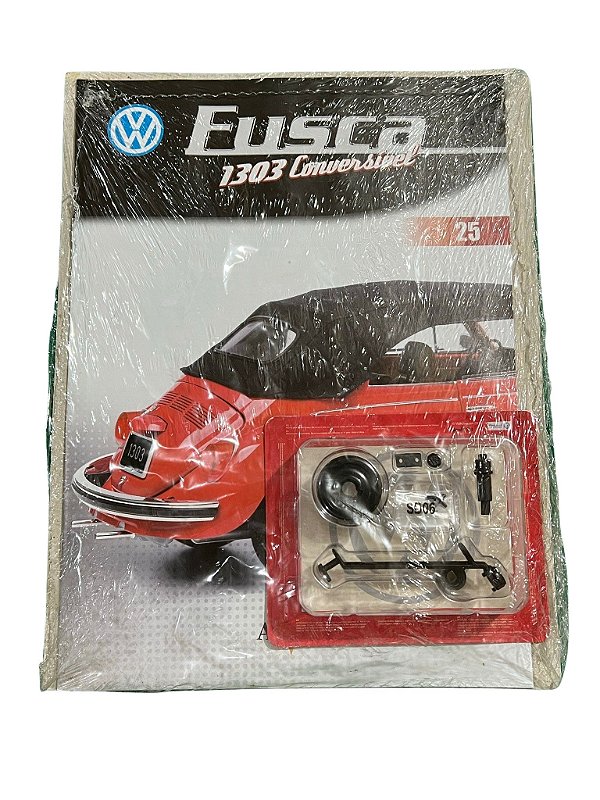 Fascículo Nº 25 Volkswagen Fusca 1303 1:8 Altaya