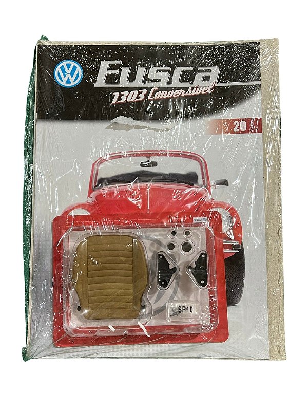 Fascículo Nº 20 Volkswagen Fusca 1303 1:8 Altaya
