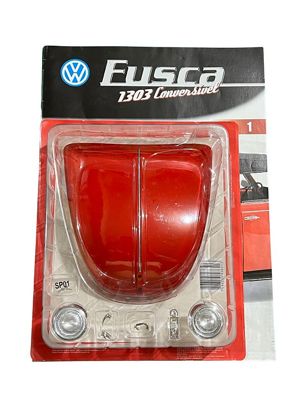 Fascículo Nº 01 Volkswagen Fusca 1303 1:8 Altaya
