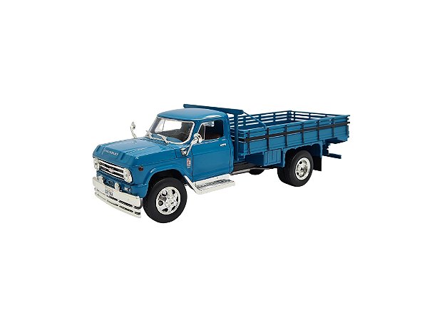 Miniatura Caminhão Chevrolet C60 Azul Carroceria 1:43