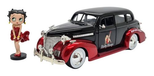 Miniatura Chevy Master Deluxe Betty Boop C/ Boneco  1:24