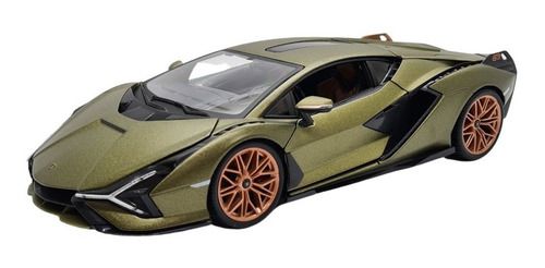 Miniatura Lamborghini Sian Fkp 37 Burago 1:18