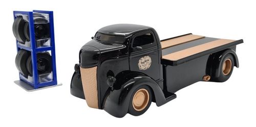 Miniatura Chevy Coe Plataforma + Rodas Jada Trucks 1:24