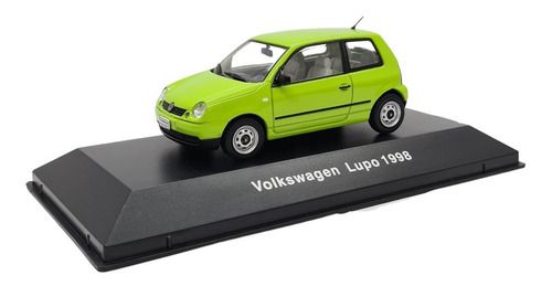 Miniatura Coleção Volkswagen No 60 Lupo Polo 1998 Verde 1:43