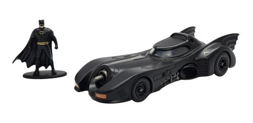 Miniatura Batmóvel Boneco Batman Batmobile Metal 1:32