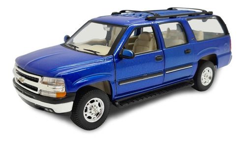 Miniatura Chevrolet Suburban Lt 2000 Metal 1:24