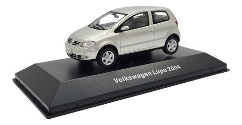 Miniatura Coleção Volkswagen Nº 57 Fox Lupo Prata 1:43