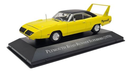 Miniatura Playmouth Road Runner Superbird American Nº24 1:43
