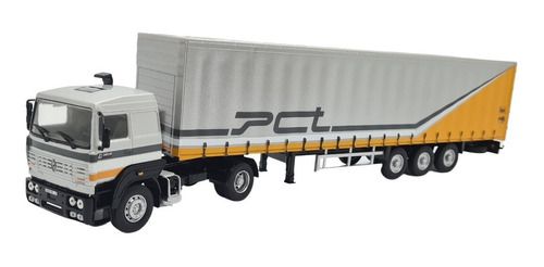 Miniatura Caminhão Articulado Carreta Renault G340 1:43