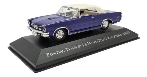 Miniatura Pontiac Gto Conversível 1965 American Nº 16 1:43