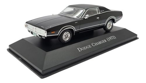 Miniatura Dodge Charger 1972 Coleção American Nº 02 1:43