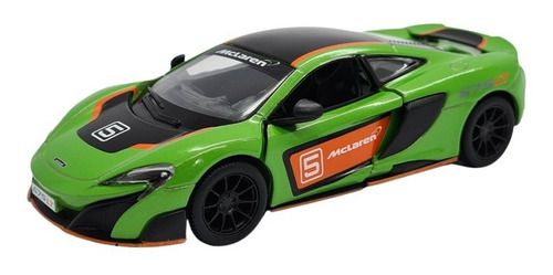 Miniatura Mclaren 675 Lt Five Verde Metal 1:36