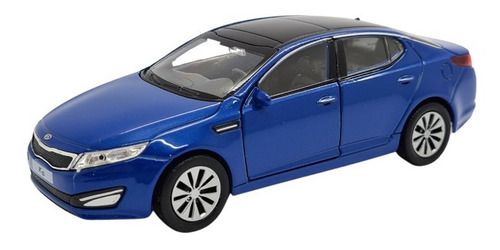 Miniatura Kia Optima Azul Metal Welly 1:38