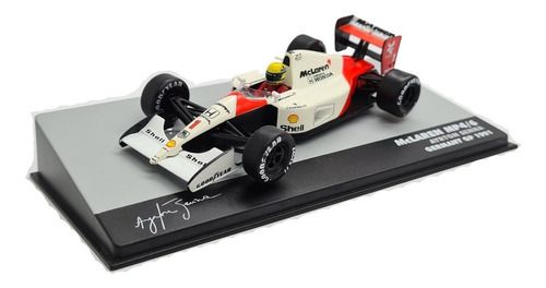 Miniatura Fórmula 1 F1 Ayrton Senna Mclaren Mp4/6 1991 1:43