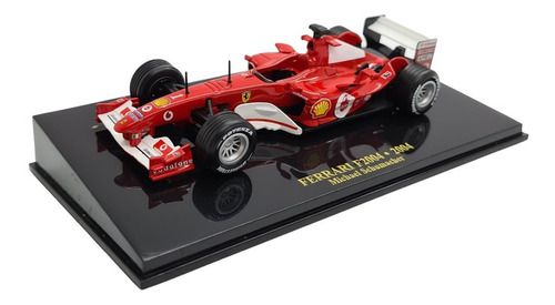 Miniatura Fórmula 1 F1 Ferrari F2004 Michael Schumacher 1:43