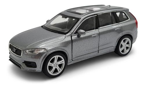 Miniatura Volvo Xc90 Cinza Metal 1:38