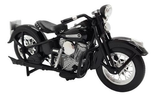Miniatura Moto Harley Davidson Fl Panhead 1948 1:18