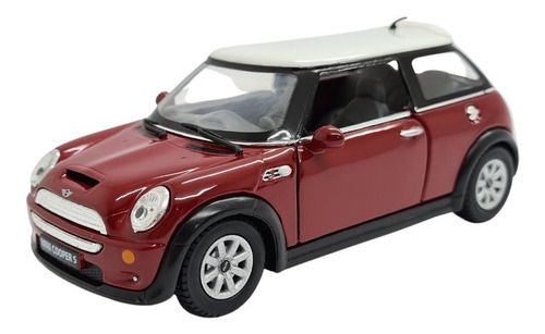 Miniatura Mini Cooper S Bordo Metal 1:28
