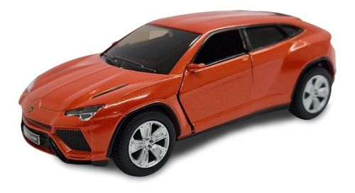 Miniatura Lamborghini Urus Laranja Metal Kinsmart 1:38