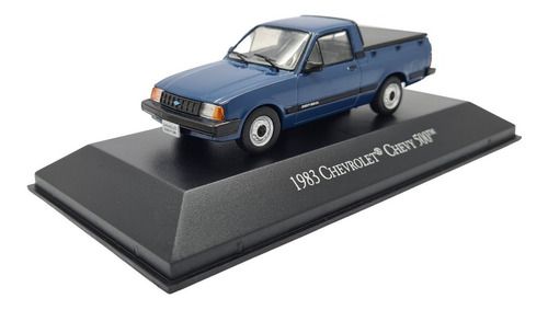 Miniatura Chevrolet Chevy 500 1983 Azul Inesquecíveis 1:43