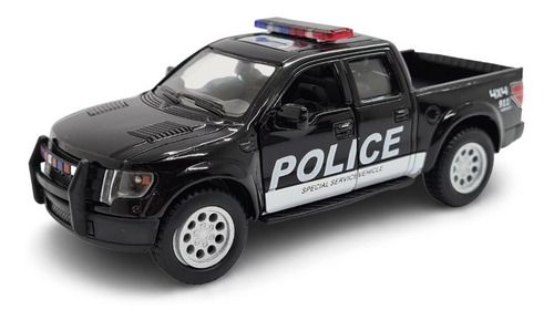Miniatura Ford Raptor F150 Police 2013 Metal Scala 1:46