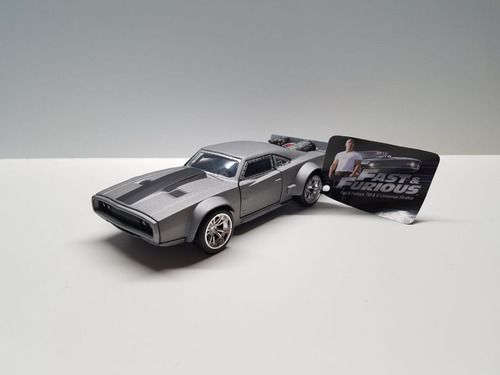 Miniatura Dodge Charger Rt 1968 Velozes E Furioso Metal 1:32