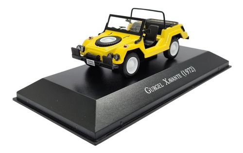Miniatura Gurgel Xavante 1972 Amarelo Metal 1:43