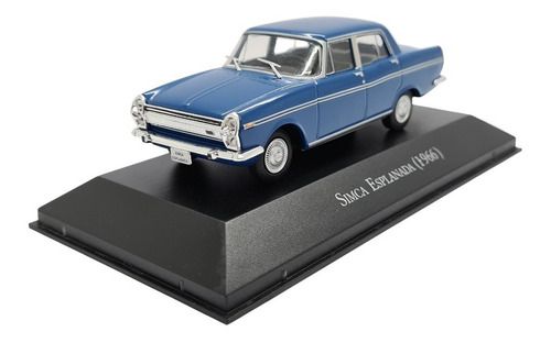 Miniatura Simca Esplanada 1966 Azul Metal 1:43