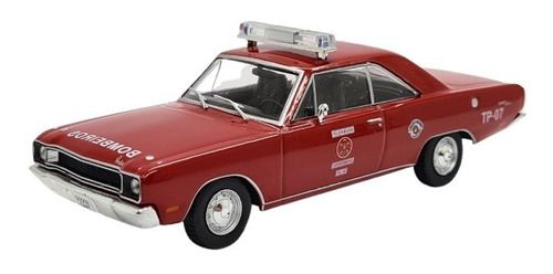 Miniatura Dodge Dart Bombeiros Serviços Metal 1:43
